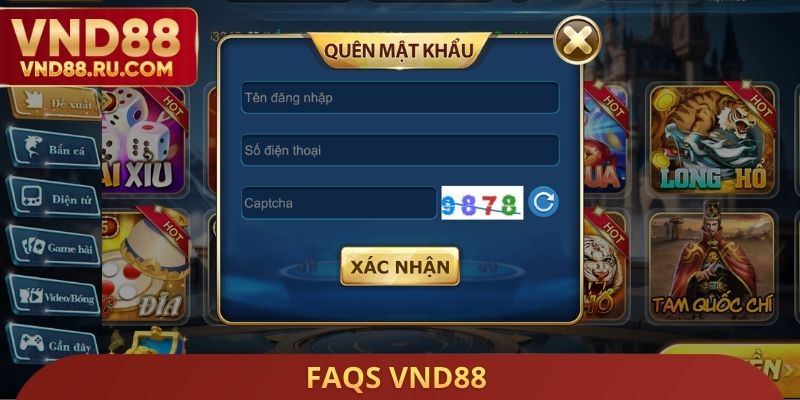 FAQs VND88
